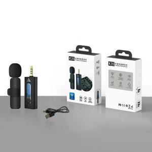 K35 Wireless Microphone 3.5mm Supported for Camera, Sound card, Smartphone