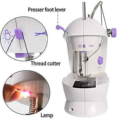 Mini Sewing Machine -Dual Speed Portable Mini Electric Pedal Sewing Machine
